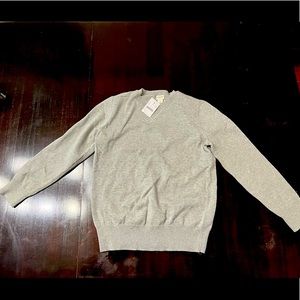 Crewcuts Kids’ crewneck sweater-size 12-Heather Grey